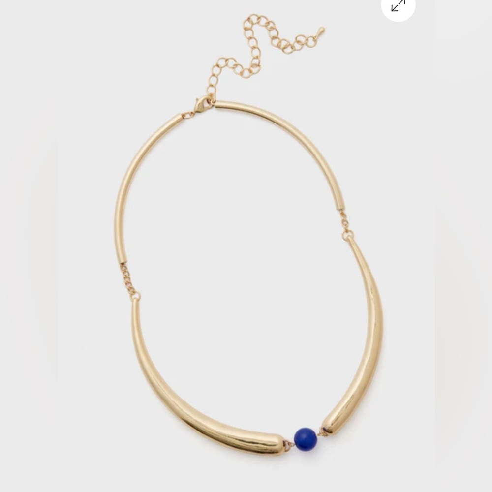 PETIT Moments Gold and Blue Emma Necklace